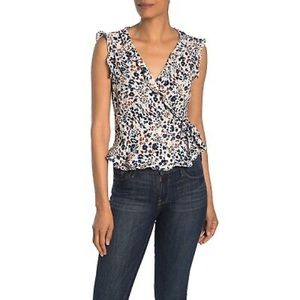 NWT Harlowe and Graham wrap top!